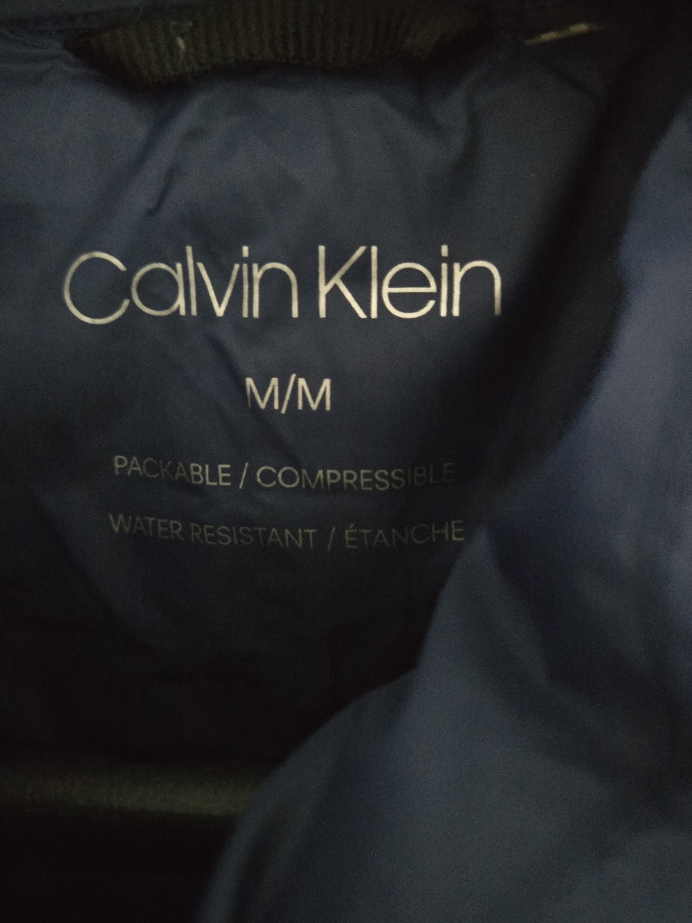 Calvin Klein Men's Blue Quilted Lightweight Puffer Jacket - Picture 14 of 17